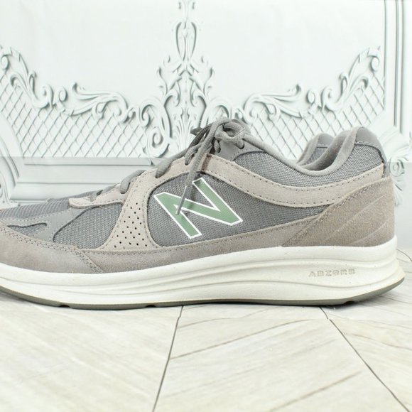 New Balance Other - New Balance 877 Gray Suede Mesh Lace-up Walking Shoe Sneaker Size 12 M